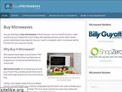Sites similar to buymicrowaves.com.au