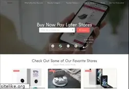 Sites similar to buynowpaylaterstore.com