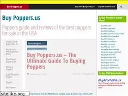Sites similar to buypoppers.us