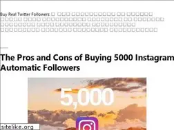 Sites similar to buyrealtwitterfollowers.com