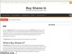 Sites similar to buysharesin.com