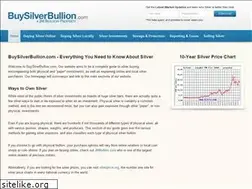 Sites similar to buysilverbullion.com
