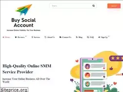 Sites similar to buysocialaccount.com