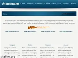Sites similar to buysocialfan.com