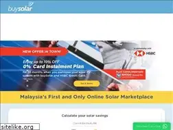 Sites similar to buysolar.my