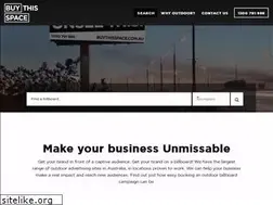 Sites similar to buythisspace.com.au