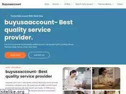 Sites similar to buyusaaccount.com
