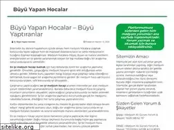 Sites similar to buyuyapanhocalar.net