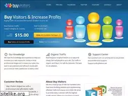 Sites similar to buyvisitors.net