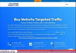 Sites similar to buywebsitetargetedtraffic.com