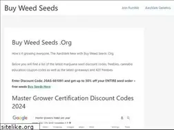 Sites similar to buyweedseeds.org