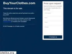Sites similar to buyyourclothes.com