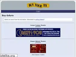 Sites similar to buyyourtix.com