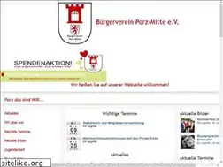 Sites similar to bv-porz-mitte.de