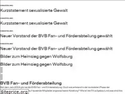 Sites similar to bvb-fanabteilung.de