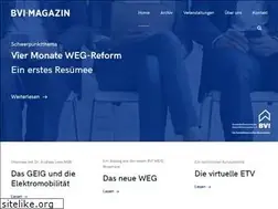 Sites similar to bvi-magazin.de