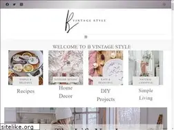Sites similar to bvintagestyle.com