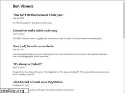 Sites similar to bvisness.me