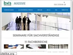 Sites similar to bvsakademie.de