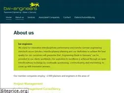 Sites similar to bw-engineers.com
