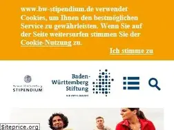 Sites similar to bw-stipendium.de