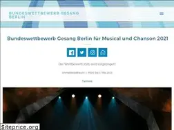 Sites similar to bwgesang.de