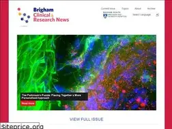 Sites similar to bwhclinicalandresearchnews.org