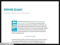 Sites similar to bwhm.de