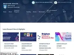 Sites similar to bwhresearch.org