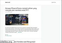 Sites similar to bwi.or.id