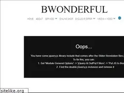 Sites similar to bwonderful.com