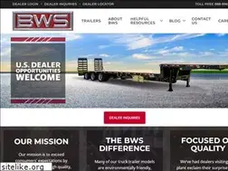 Sites similar to bwstrailers.com