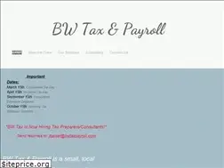 Sites similar to bwtaxpayroll.com