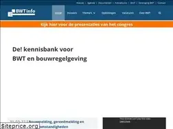 Sites similar to bwtinfo.nl