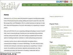 Sites similar to byallwrites.biz