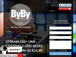 Sites similar to bybytv.com