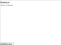 Sites similar to bydauto.cl