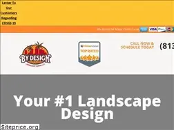 Sites similar to bydesignlandscapetampa.com