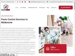 Sites similar to byebyepests.com.au