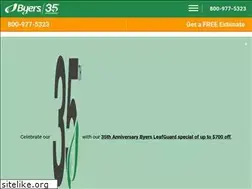Sites similar to byersleafguard.com