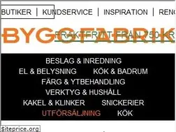 Sites similar to byggfabriken.com