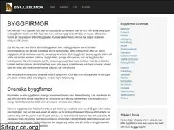 Sites similar to byggfirmor.eu