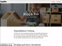 Sites similar to byggobus.se