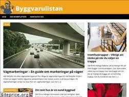 Sites similar to byggvarulistan.se