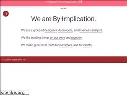 Sites similar to byimplication.com