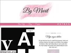 Sites similar to bymarit.com