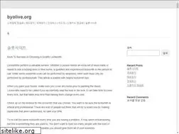 Sites similar to byolive.org