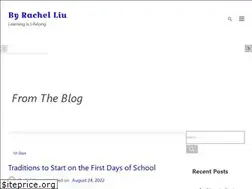 Sites similar to byrachelliu.com