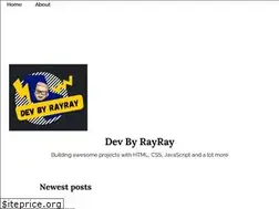 Sites similar to byrayray.dev