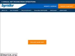 Sites similar to byriderfranchise.com